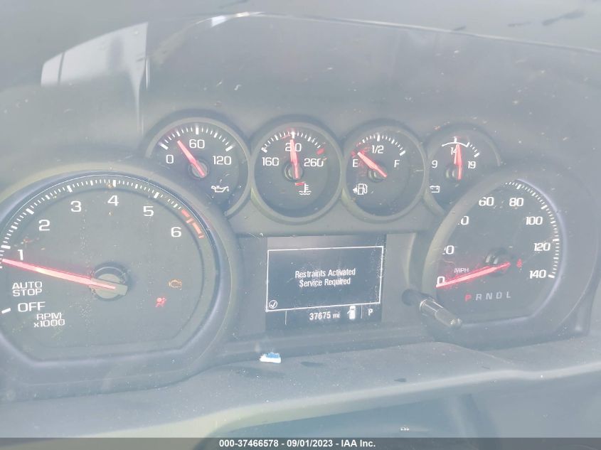2022 CHEVROLET SILVERADO 1500 CUSTOM - 3GCPABEK8NG538885