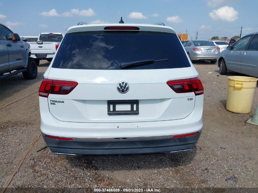 2018 VOLKSWAGEN TIGUAN SEL/SE - 3VV3B7AXXJM080791