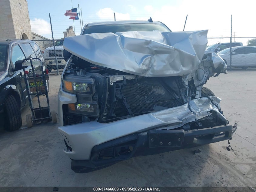 VIN 3GCPWBEH2LG313235 2020 CHEVROLET SILVERADO 1500 CUSTOM