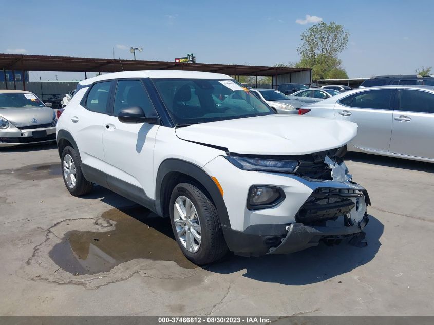 2022 CHEVROLET TRAILBLAZER LS - KL79MMS25NB141267