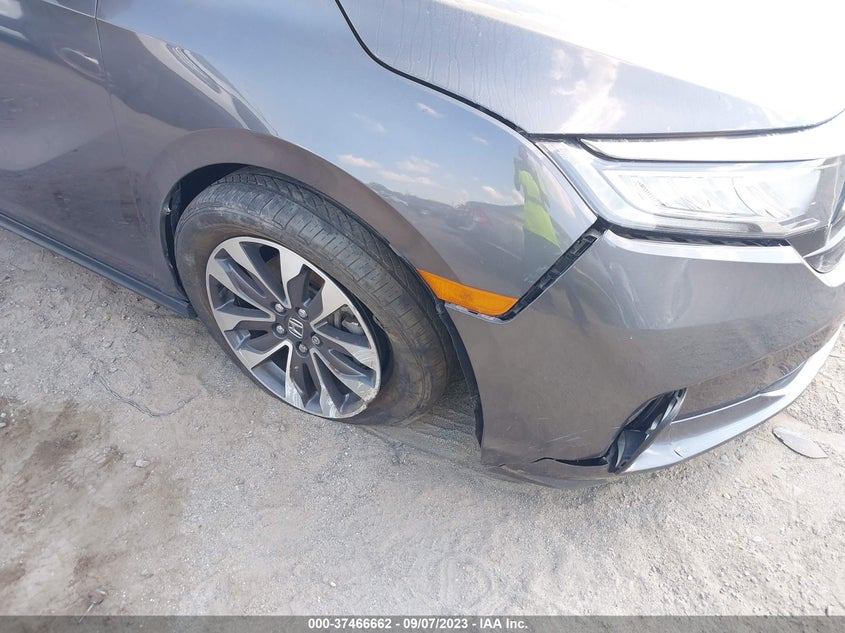 VIN 5FNRL6H72MB000916 2021 HONDA ODYSSEY EXL