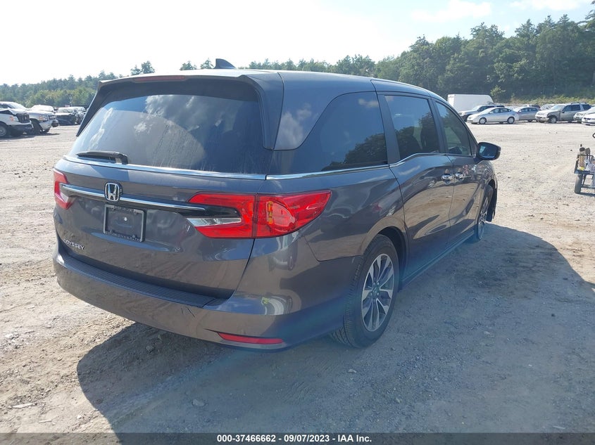 VIN 5FNRL6H72MB000916 2021 HONDA ODYSSEY EXL
