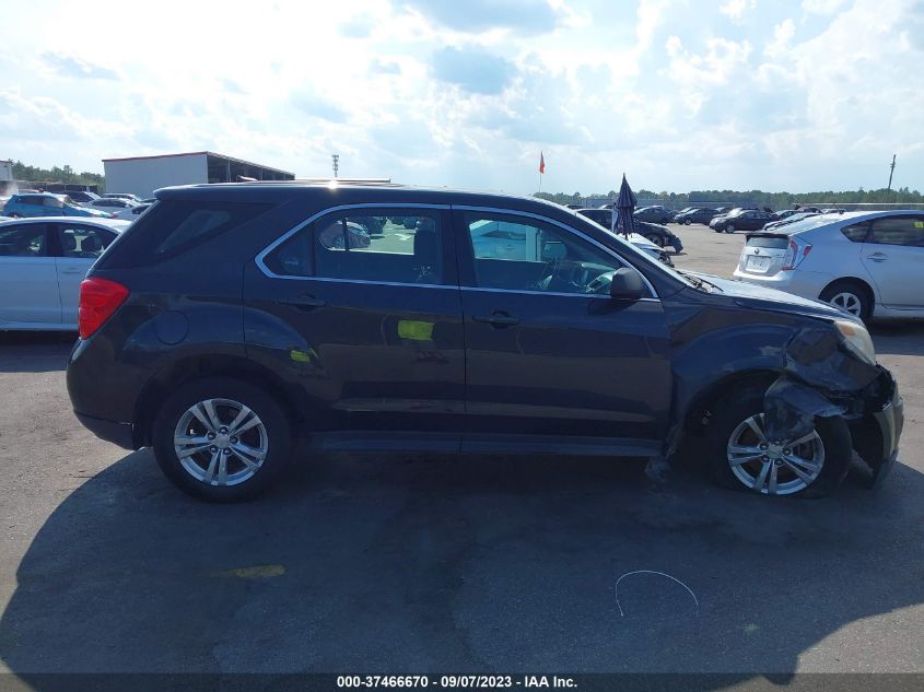 2013 CHEVROLET EQUINOX LS - 2GNALBEK8D1135441
