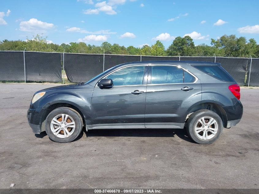 2013 CHEVROLET EQUINOX LS - 2GNALBEK8D1135441