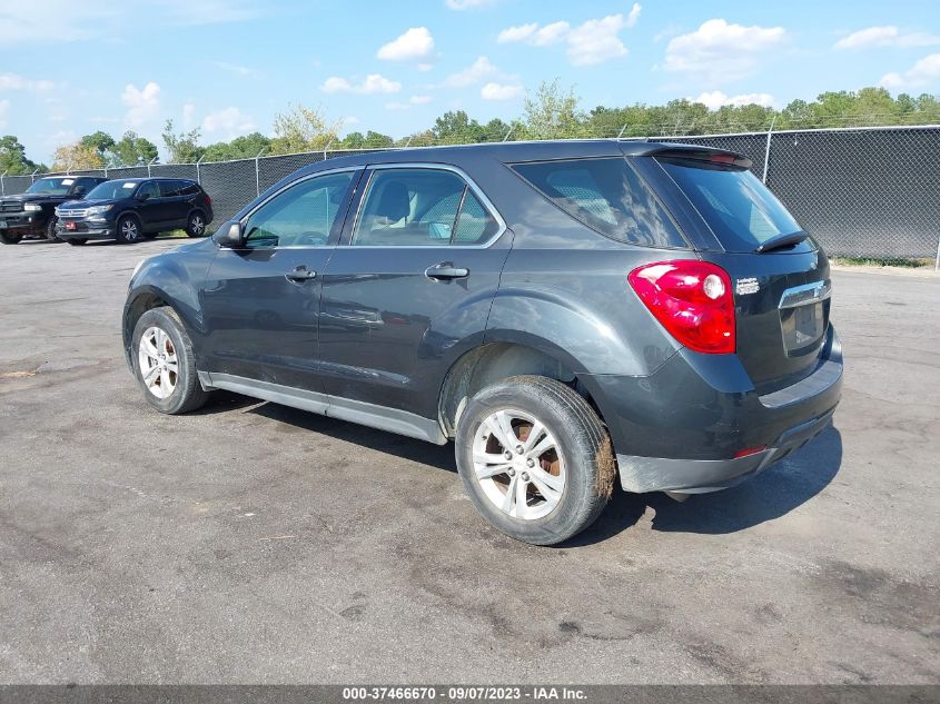 2013 CHEVROLET EQUINOX LS - 2GNALBEK8D1135441