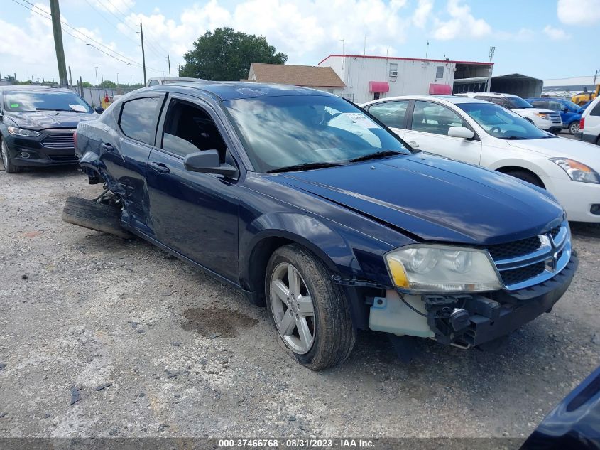 2013 DODGE AVENGER SE - 1C3CDZAB2DN708589