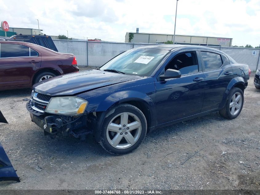 2013 DODGE AVENGER SE - 1C3CDZAB2DN708589