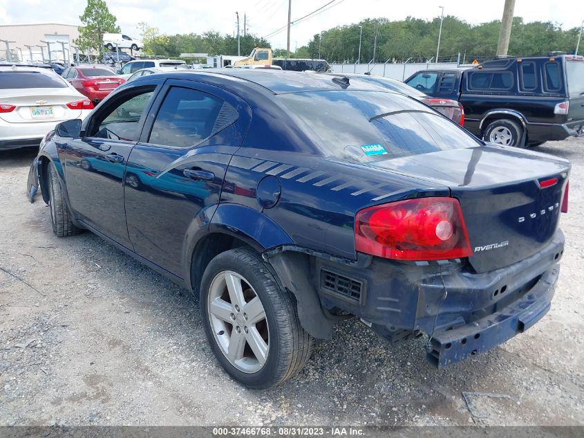 2013 DODGE AVENGER SE - 1C3CDZAB2DN708589