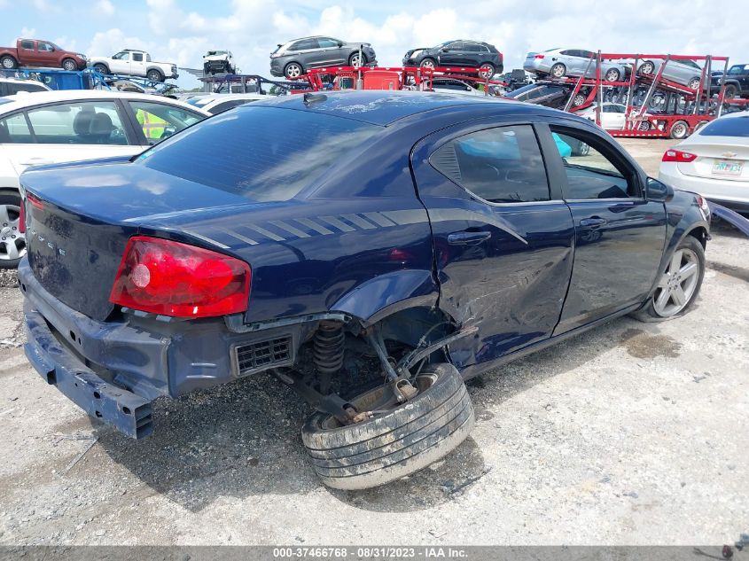 2013 DODGE AVENGER SE - 1C3CDZAB2DN708589