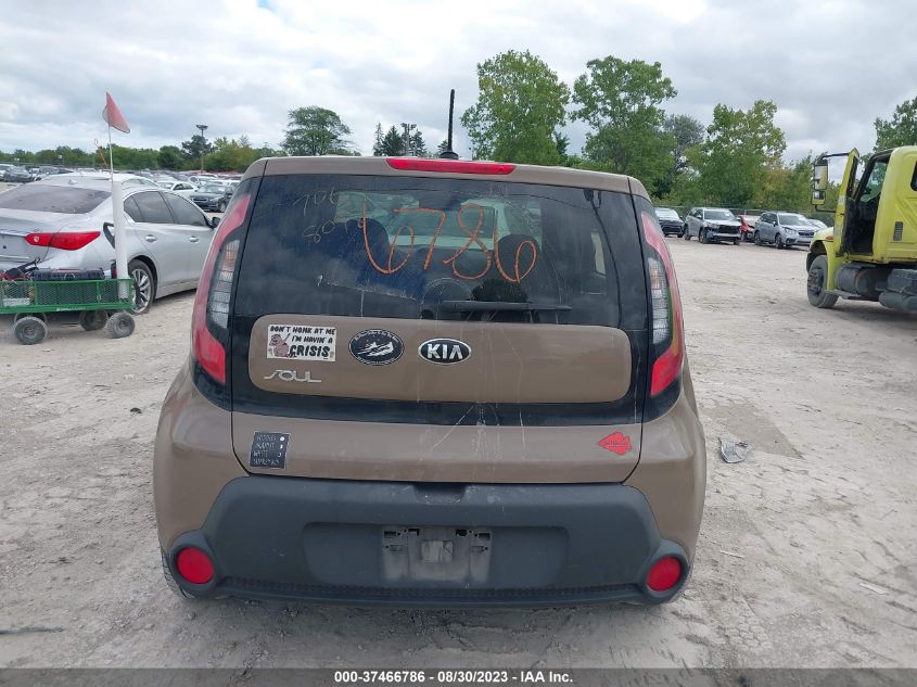2015 KIA SOUL BASE - KNDJN2A29F7185215