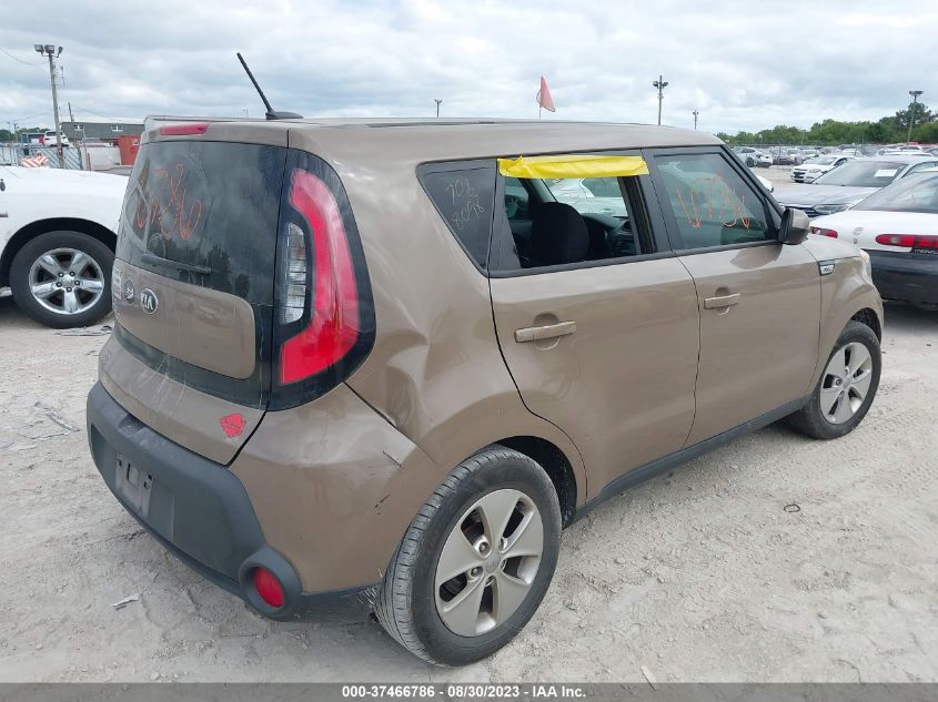 2015 KIA SOUL BASE - KNDJN2A29F7185215