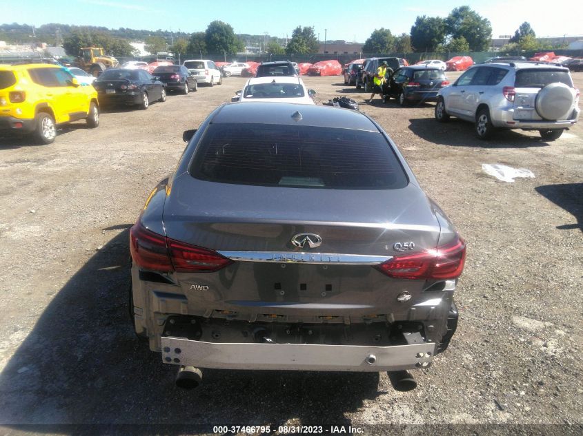 2018 INFINITI Q50 3.0T LUXE - JN1EV7AR4JM443021