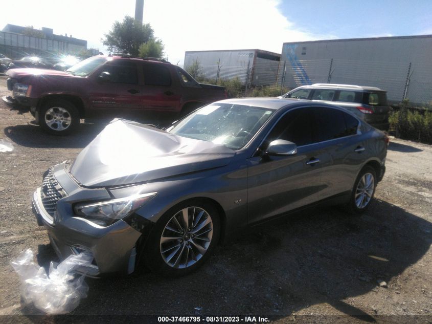 2018 INFINITI Q50 3.0T LUXE - JN1EV7AR4JM443021