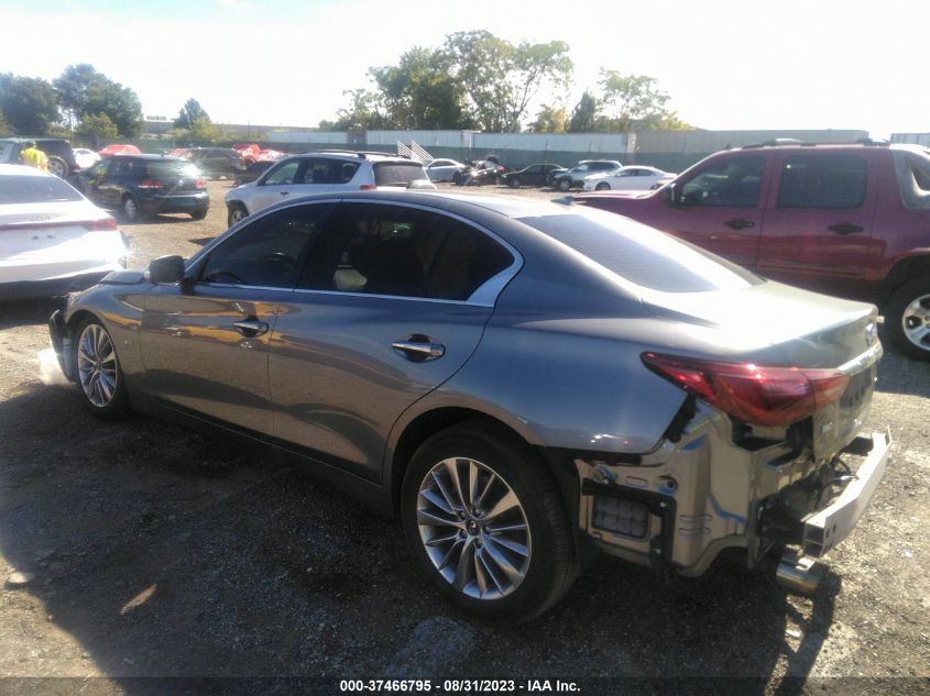 2018 INFINITI Q50 3.0T LUXE - JN1EV7AR4JM443021