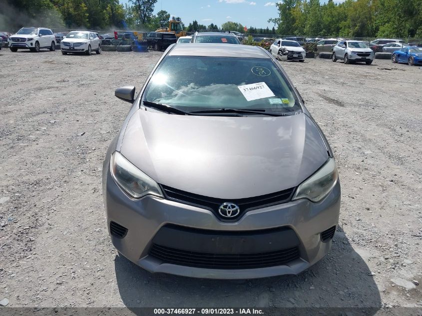 2014 TOYOTA COROLLA L/LE/S/S PLUS/LE PLUS - 5YFBURHE1EP174030