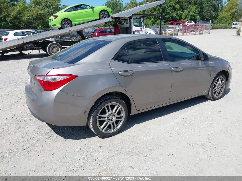 2014 TOYOTA COROLLA L/LE/S/S PLUS/LE PLUS - 5YFBURHE1EP174030