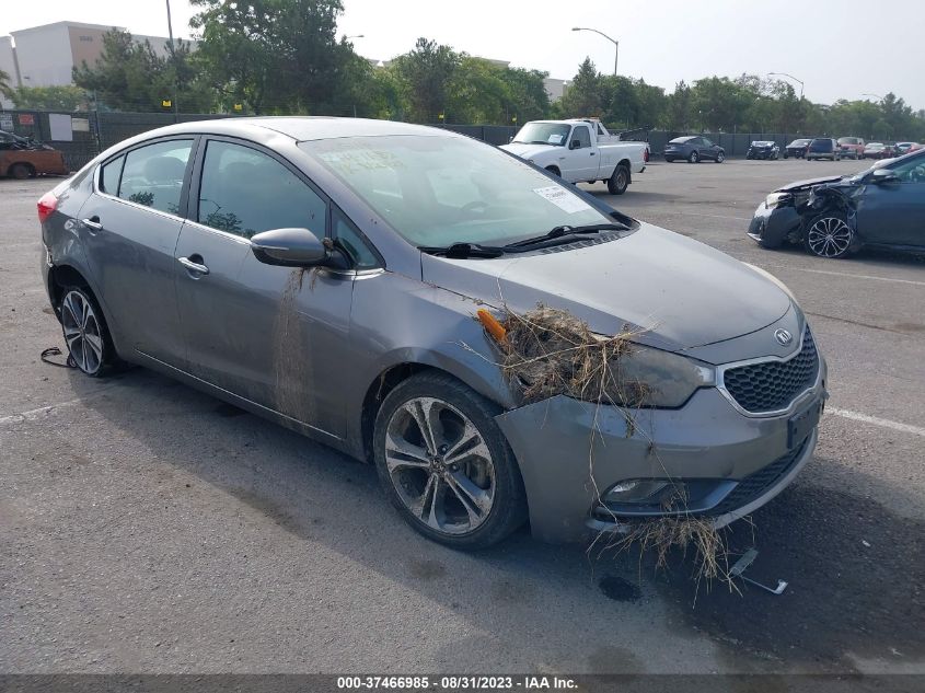 2014 KIA FORTE EX - KNAFX4A85E5159234