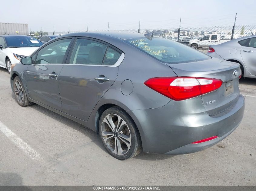 2014 KIA FORTE EX - KNAFX4A85E5159234