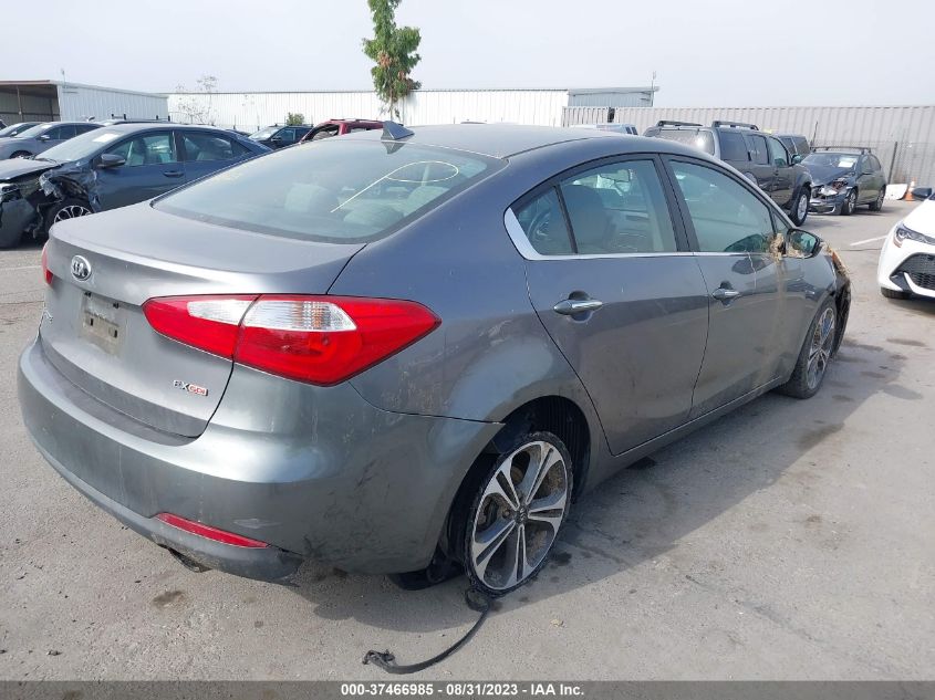 2014 KIA FORTE EX - KNAFX4A85E5159234