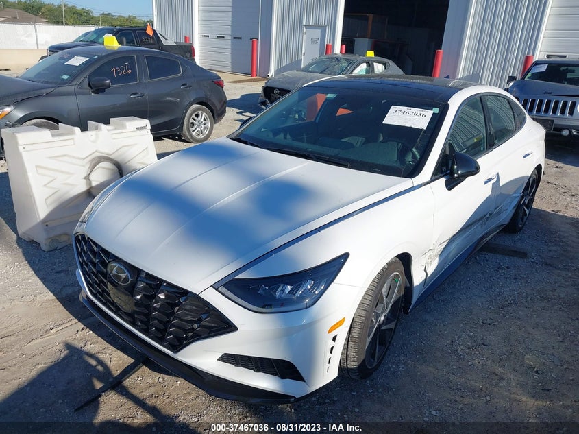 VIN KMHL44J29NA209856 2022 HYUNDAI SONATA SEL PLUS