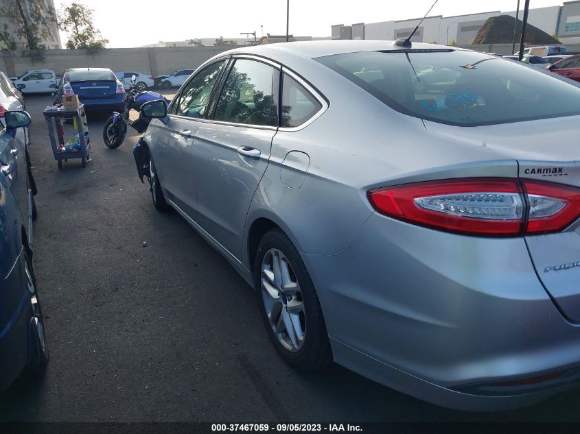 2016 FORD FUSION SE - 3FA6P0HD1GR216825