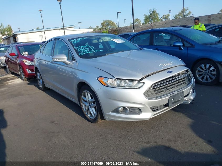 2016 FORD FUSION SE - 3FA6P0HD1GR216825