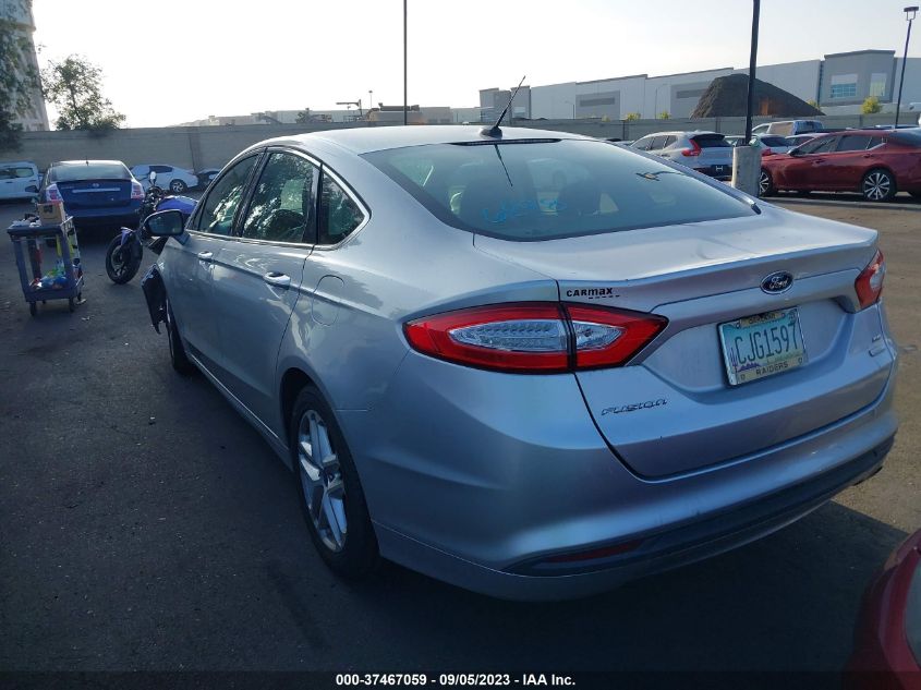 2016 FORD FUSION SE - 3FA6P0HD1GR216825