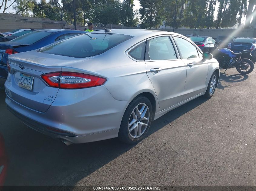 2016 FORD FUSION SE - 3FA6P0HD1GR216825