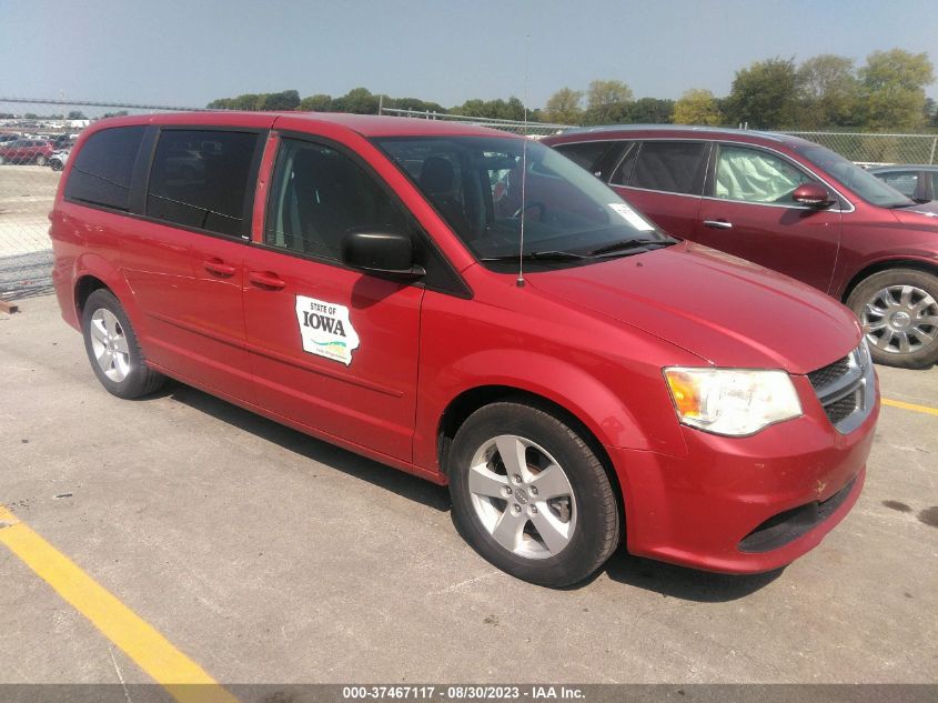 2013 DODGE GRAND CARAVAN SE - 2C4RDGBG4DR759888