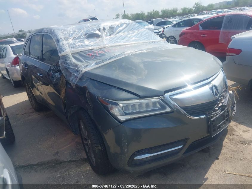 2014 ACURA MDX TECHNOLOGY - 5FRYD3H43EB002378