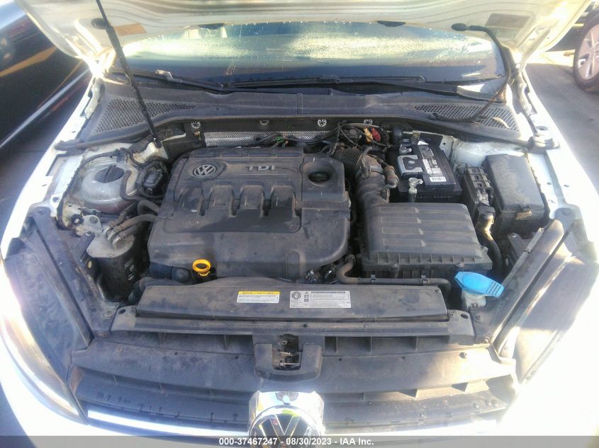 2015 VOLKSWAGEN GOLF SPORTWAGEN TDI SEL 3VWCA7AU2FM504086