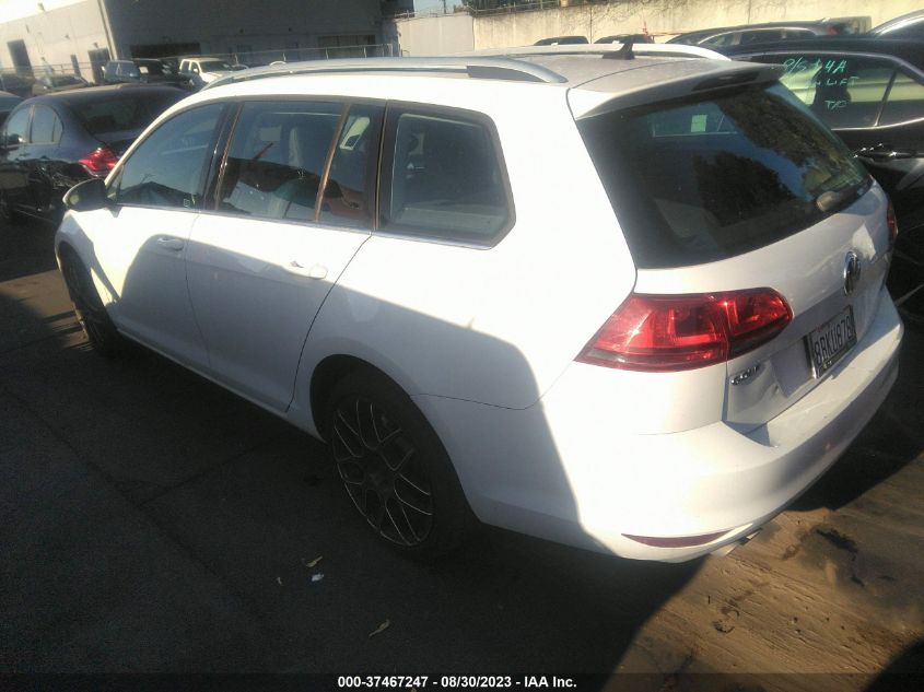 2015 VOLKSWAGEN GOLF SPORTWAGEN TDI SEL 3VWCA7AU2FM504086