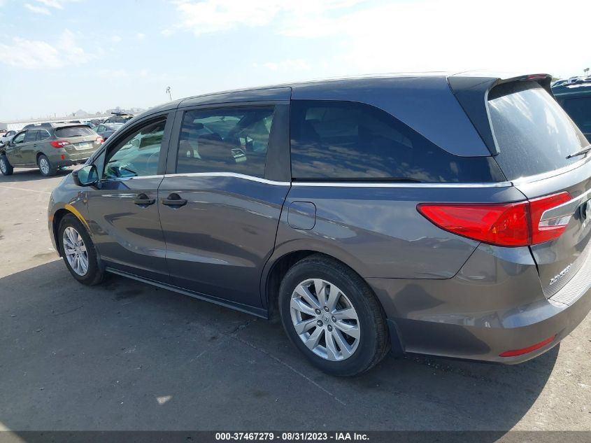 2019 HONDA ODYSSEY LX - 5FNRL6H25KB047245