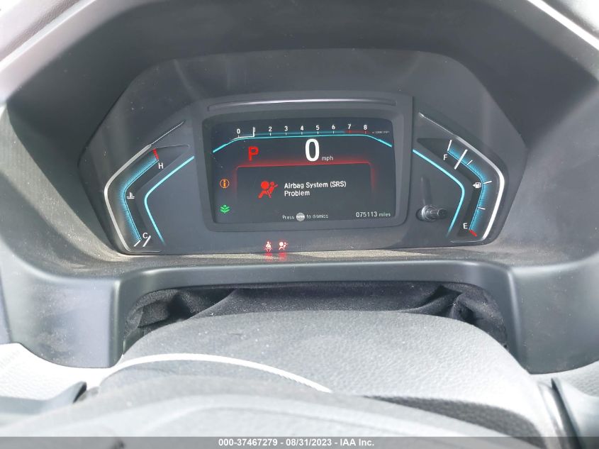 2019 HONDA ODYSSEY LX - 5FNRL6H25KB047245