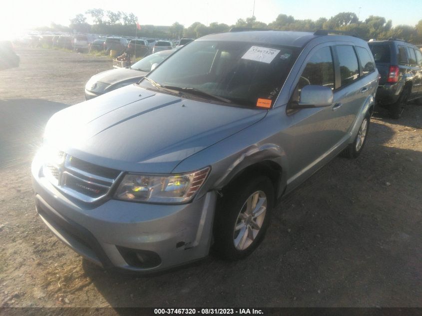 2013 DODGE JOURNEY SXT - 3C4PDCBB0DT722547
