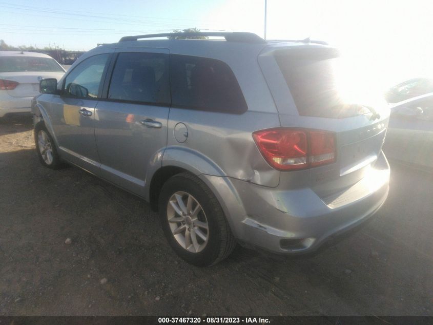 2013 DODGE JOURNEY SXT - 3C4PDCBB0DT722547