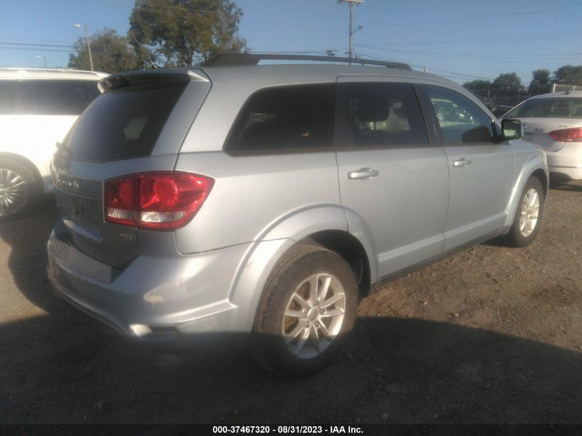 2013 DODGE JOURNEY SXT - 3C4PDCBB0DT722547