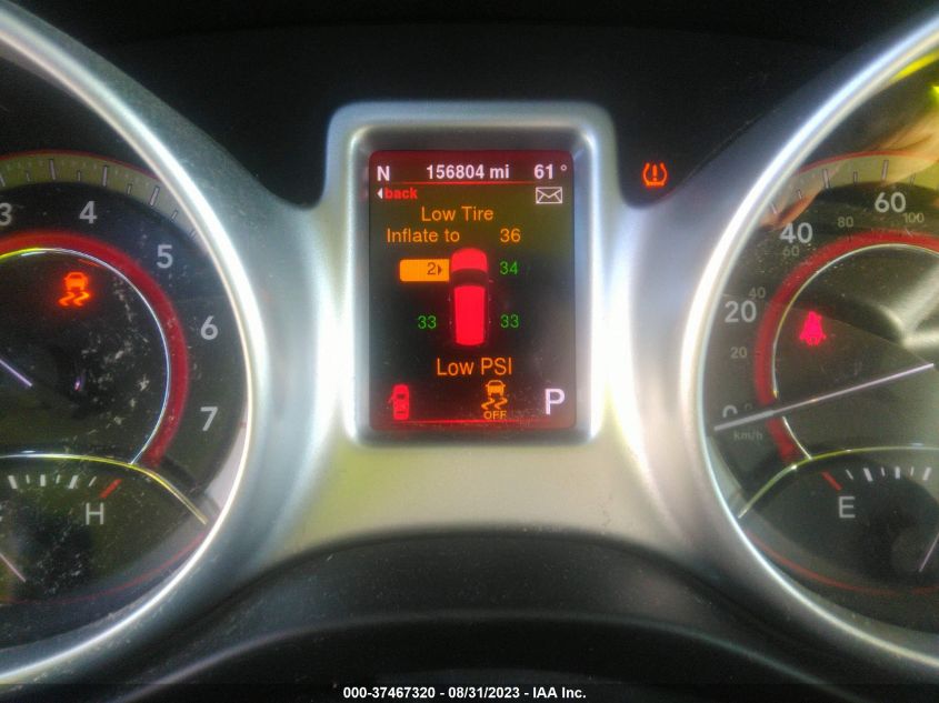 2013 DODGE JOURNEY SXT - 3C4PDCBB0DT722547