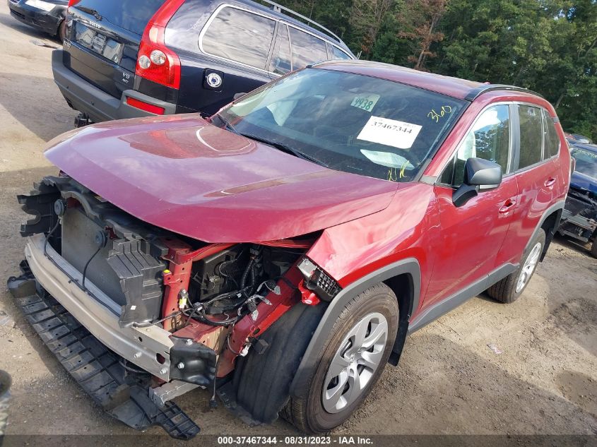 2021 TOYOTA RAV4 LE - 2T3F1RFV2MW207988