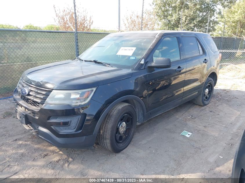 2017 FORD POLICE INTERCEPTOR - 1FM5K8ARXHGA36224
