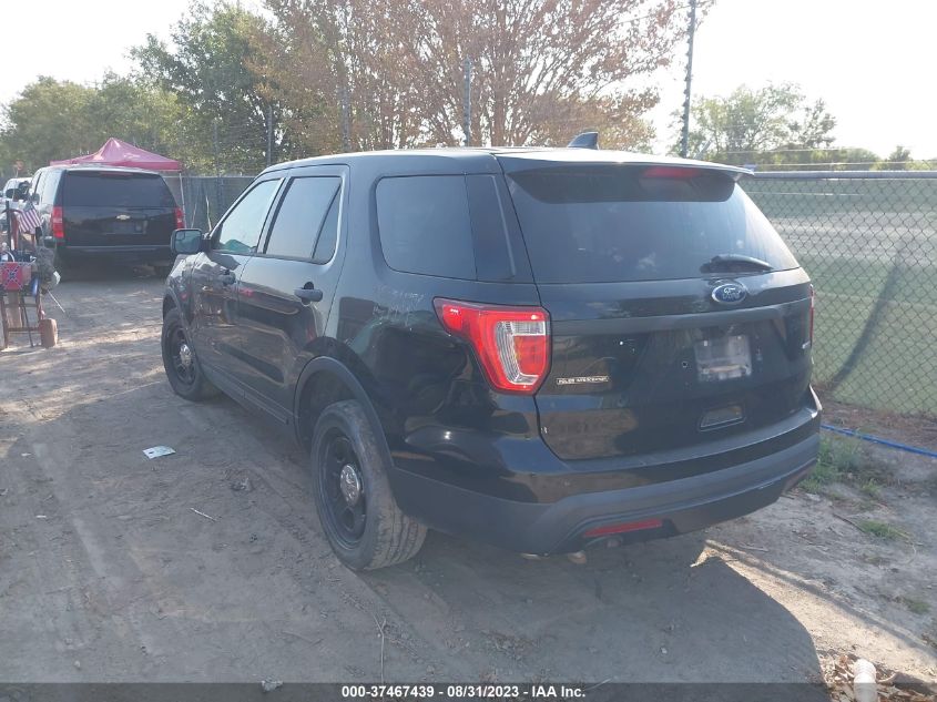 2017 FORD POLICE INTERCEPTOR - 1FM5K8ARXHGA36224