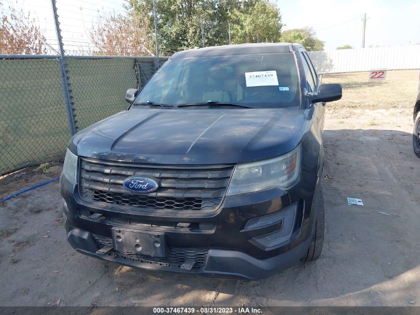 2017 FORD POLICE INTERCEPTOR - 1FM5K8ARXHGA36224