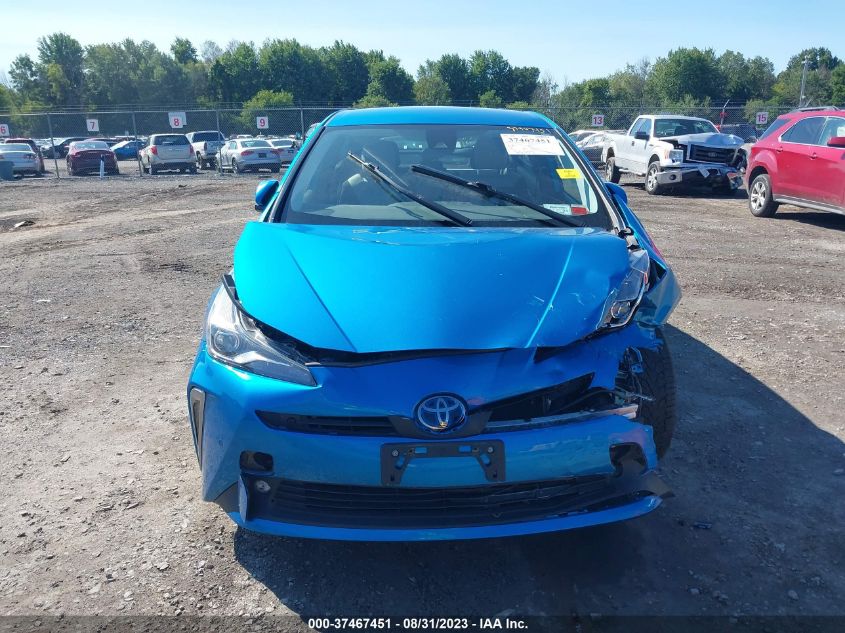 2019 TOYOTA PRIUS LE/XLE - JTDL9RFU8K3006776