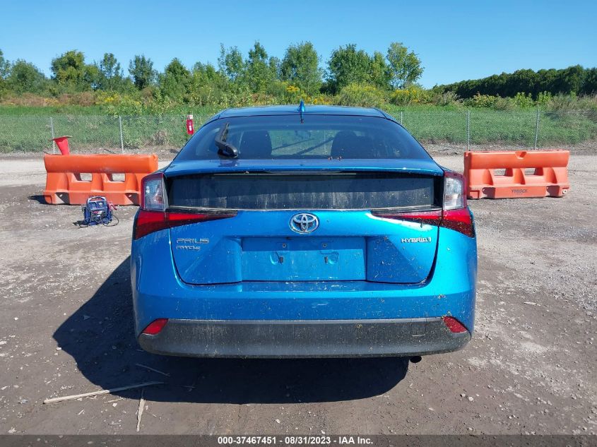 2019 TOYOTA PRIUS LE/XLE - JTDL9RFU8K3006776