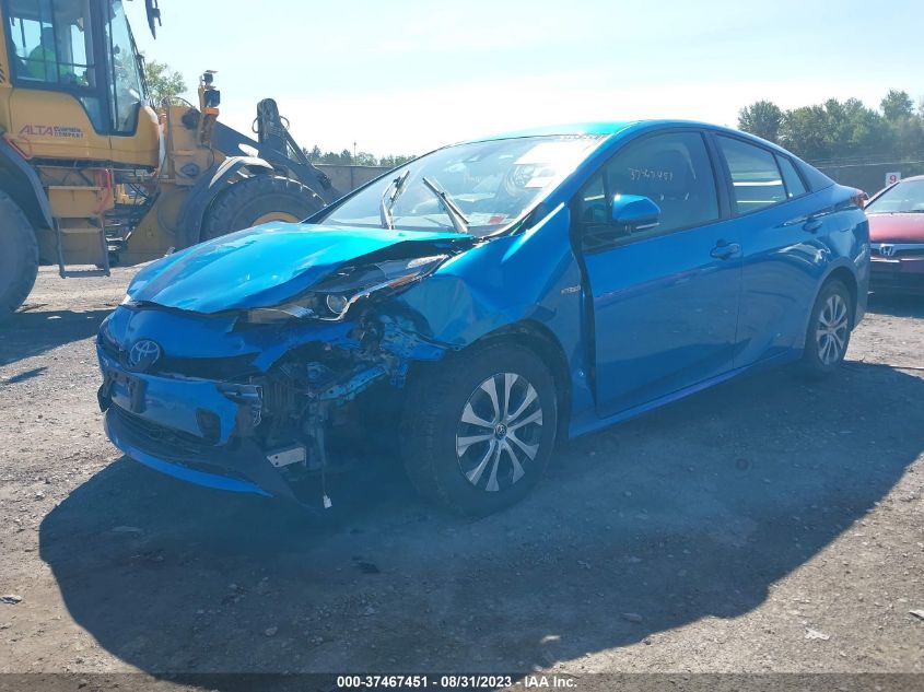 2019 TOYOTA PRIUS LE/XLE - JTDL9RFU8K3006776