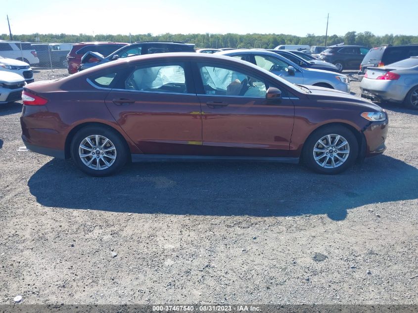 2015 FORD FUSION S - 3FA6P0G72FR124133