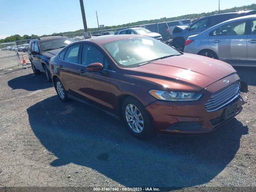 2015 FORD FUSION S - 3FA6P0G72FR124133