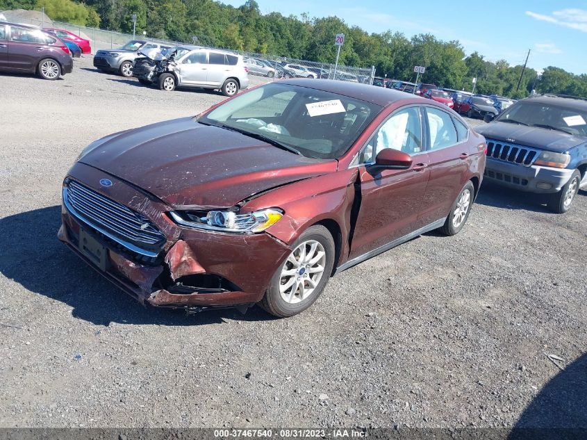 2015 FORD FUSION S - 3FA6P0G72FR124133