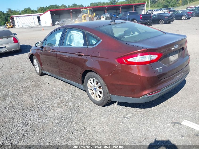 2015 FORD FUSION S - 3FA6P0G72FR124133