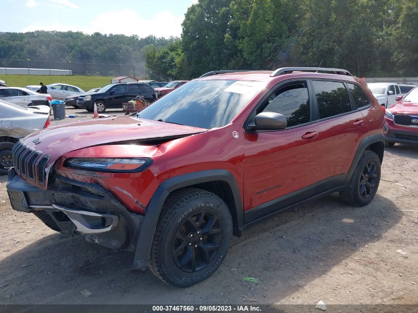 2015 JEEP CHEROKEE TRAILHAWK - 1C4PJMBB5FW530083